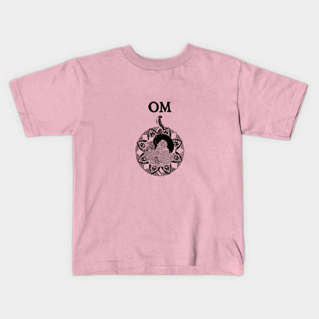 OM Band Kids T-Shirt by ryaindra